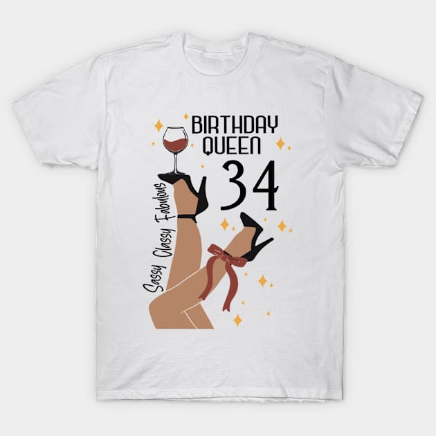 34th birthday T-Shirt by Design stars 5